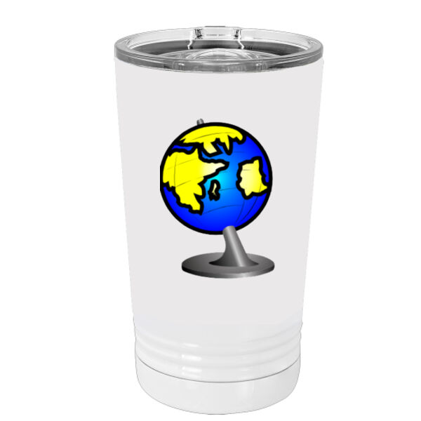 Globe - 16 oz. Tumbler with Slider Lid Selected Colors Thumbnail