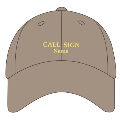 Call and Name -  Brushed Twill Low Profile Cap Thumbnail
