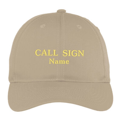 Call and Name -  Fine Twill Cap Thumbnail