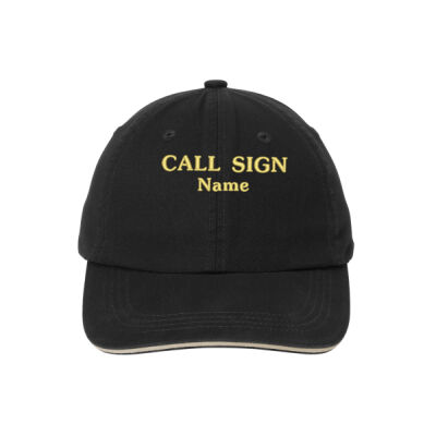 Call and Name -  Sandwich Bill Cap with Striped Closure Thumbnail