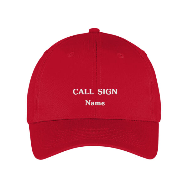 Six Panel Twill Cap Thumbnail