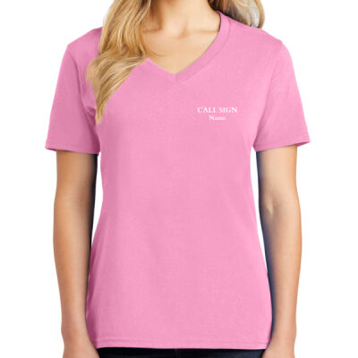  Women's Cotton V-Neck Tee Thumbnail