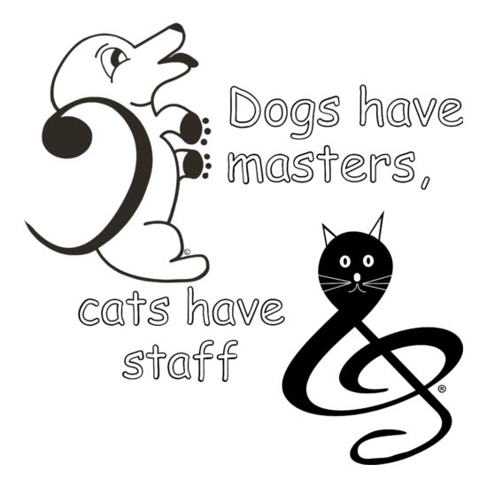 Dogs have masters, Cats have staff Thumbnail