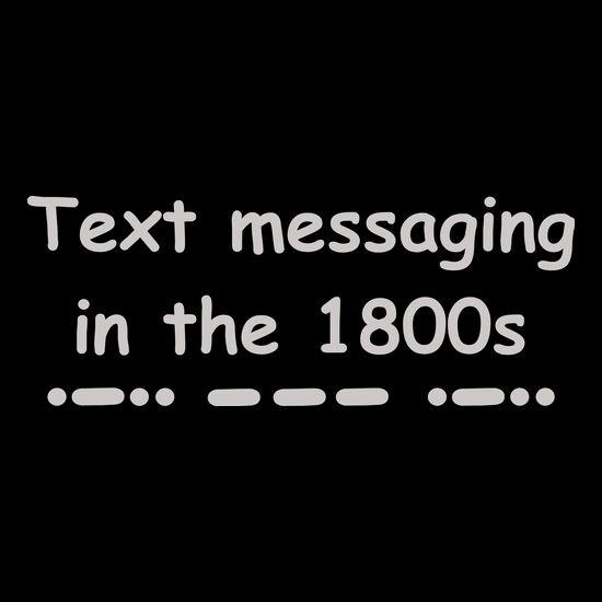 Text Messaging in the 1800s Thumbnail