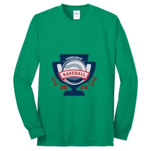 Cotton/Poly Blend Long Sleeve Tee Cotton/Poly Blend Long Sleeve Tee Thumbnail
