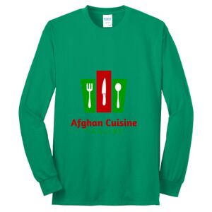 Cotton/Poly Blend Long Sleeve Tee Thumbnail