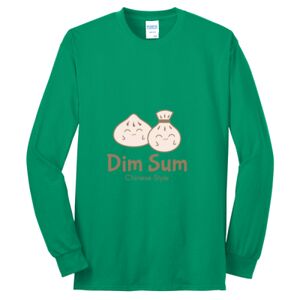 Cotton/Poly Blend Long Sleeve Tee Thumbnail