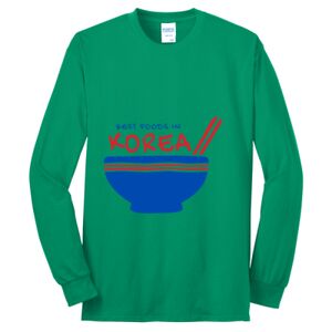 Cotton/Poly Blend Long Sleeve Tee Thumbnail