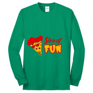 Cotton/Poly Blend Long Sleeve Tee Thumbnail