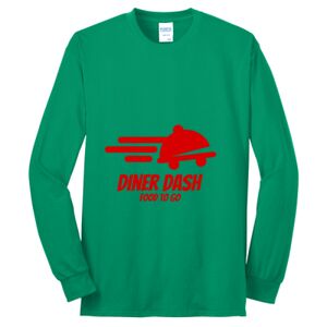 Cotton/Poly Blend Long Sleeve Tee Thumbnail