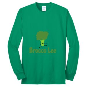 Cotton/Poly Blend Long Sleeve Tee Thumbnail