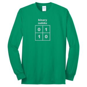 Cotton/Poly Blend Long Sleeve Tee Thumbnail