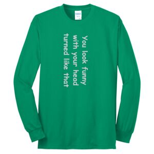 Cotton/Poly Blend Long Sleeve Tee Thumbnail