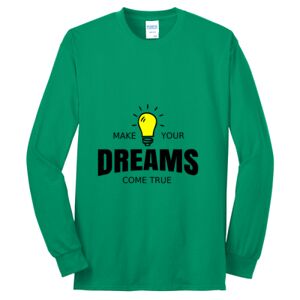 Cotton/Poly Blend Long Sleeve Tee Thumbnail