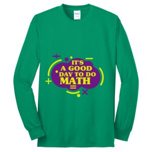 Cotton/Poly Blend Long Sleeve Tee Thumbnail
