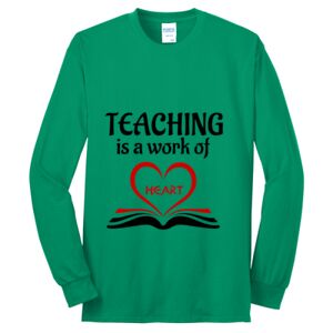 Cotton/Poly Blend Long Sleeve Tee Cotton/Poly Blend Long Sleeve Tee Thumbnail