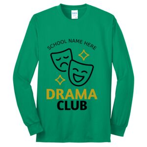 Cotton/Poly Blend Long Sleeve Tee Thumbnail