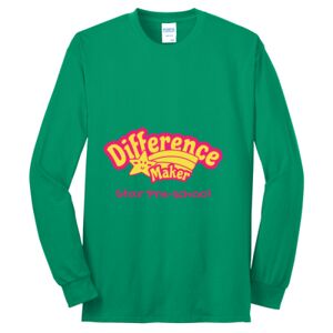 Cotton/Poly Blend Long Sleeve Tee Cotton/Poly Blend Long Sleeve Tee Thumbnail