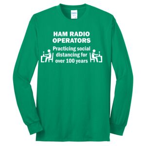 Cotton/Poly Blend Long Sleeve Tee Thumbnail