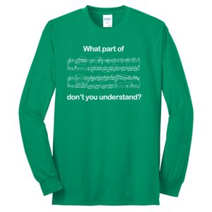 Cotton/Poly Blend Long Sleeve Tee Thumbnail