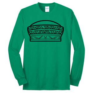 Cotton/Poly Blend Long Sleeve Tee Thumbnail