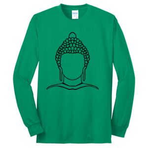 Cotton/Poly Blend Long Sleeve Tee Thumbnail