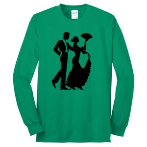 Cotton/Poly Blend Long Sleeve Tee Thumbnail