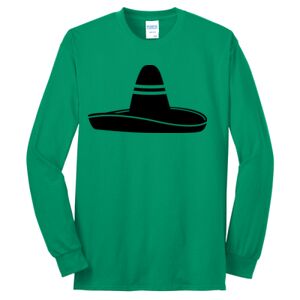 Cotton/Poly Blend Long Sleeve Tee Thumbnail
