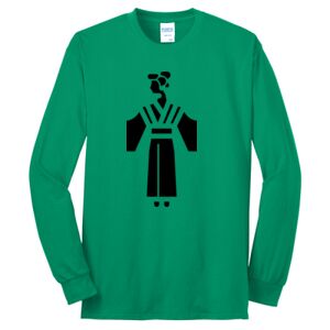 Cotton/Poly Blend Long Sleeve Tee Thumbnail