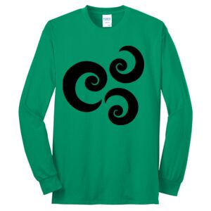 Cotton/Poly Blend Long Sleeve Tee Thumbnail