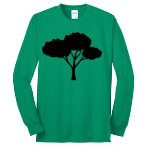 Cotton/Poly Blend Long Sleeve Tee Thumbnail