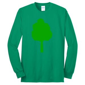 Cotton/Poly Blend Long Sleeve Tee Thumbnail