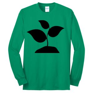 Cotton/Poly Blend Long Sleeve Tee Thumbnail