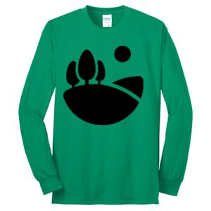 Cotton/Poly Blend Long Sleeve Tee Thumbnail