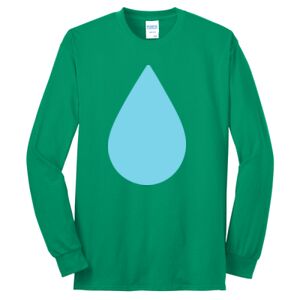 Cotton/Poly Blend Long Sleeve Tee Thumbnail