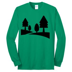 Cotton/Poly Blend Long Sleeve Tee Thumbnail