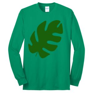 Cotton/Poly Blend Long Sleeve Tee Thumbnail