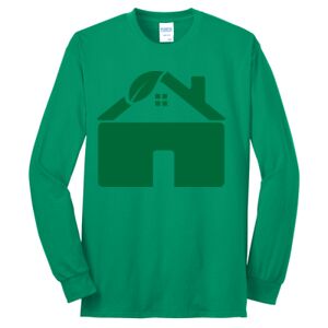 Cotton/Poly Blend Long Sleeve Tee Thumbnail