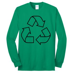 Cotton/Poly Blend Long Sleeve Tee Thumbnail