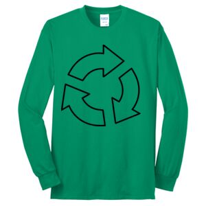 Cotton/Poly Blend Long Sleeve Tee Thumbnail