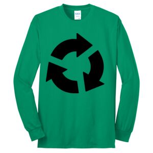Cotton/Poly Blend Long Sleeve Tee Thumbnail