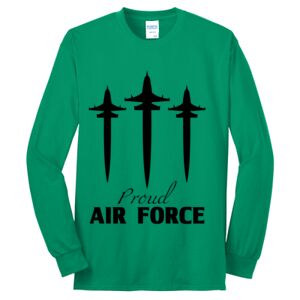Cotton/Poly Blend Long Sleeve Tee Thumbnail