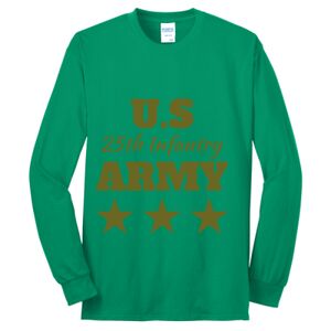 Cotton/Poly Blend Long Sleeve Tee Thumbnail