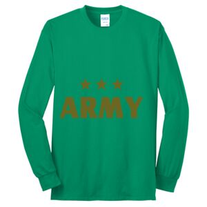 Cotton/Poly Blend Long Sleeve Tee Thumbnail