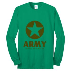 Cotton/Poly Blend Long Sleeve Tee Thumbnail