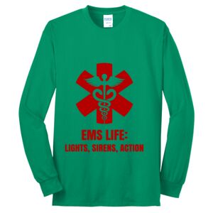 Cotton/Poly Blend Long Sleeve Tee Cotton/Poly Blend Long Sleeve Tee Thumbnail