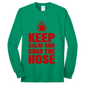 Cotton/Poly Blend Long Sleeve Tee Thumbnail