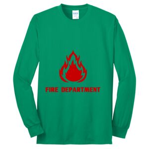 Cotton/Poly Blend Long Sleeve Tee Thumbnail