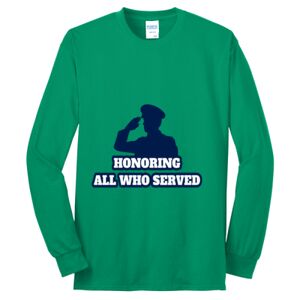 Cotton/Poly Blend Long Sleeve Tee Thumbnail