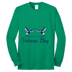 Cotton/Poly Blend Long Sleeve Tee Thumbnail